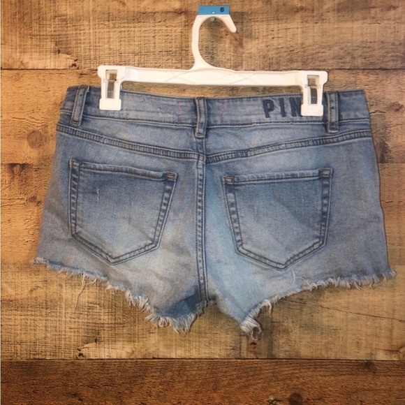 Victoria's Secret PINK denim shorts - Picture 1 of 5